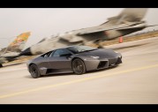 2008 Lamborghini Reventon vs Tornado Jet Fighter